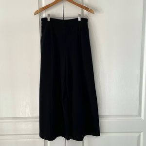 Free Press Black Palazzo Stye Culottes